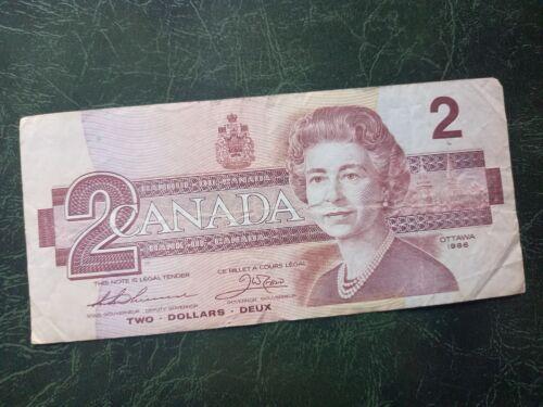 CANADA 2 Dollars 1986 - Picture 1 of 2