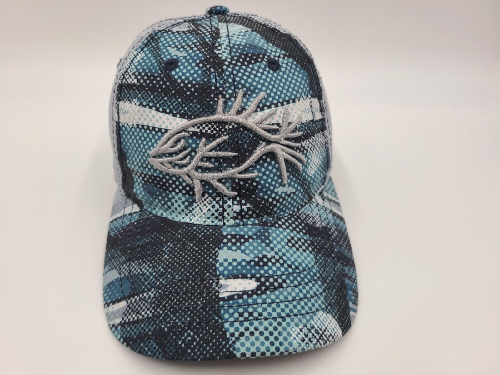 Legendary Whitetails Mesh Trucker Snapback Hat Cap Fish Hunt Men Women Blue Gray