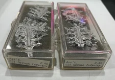 GHQ WWII Micro Armor 1:285 G31 Ass’t German Infantry - 2 Packs