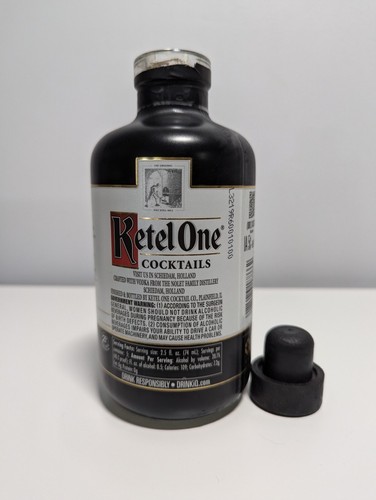 Ketel One Espresso Martini Empty Black Bottle 375ml - Picture 5 of 5