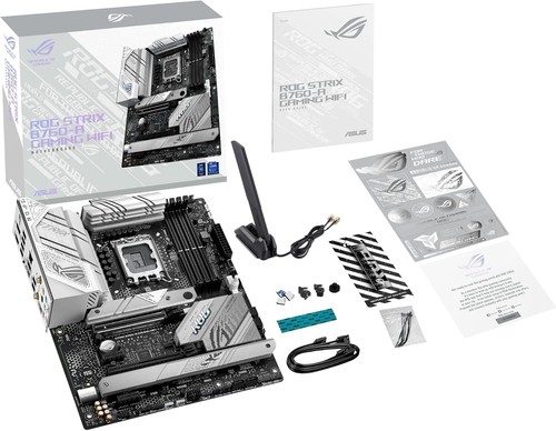 ASUS ROG Strix B760-A Gaming WiFi ATX Motherboard Intel B760 DDR5 PCIe 5.0 - Photo 7/11