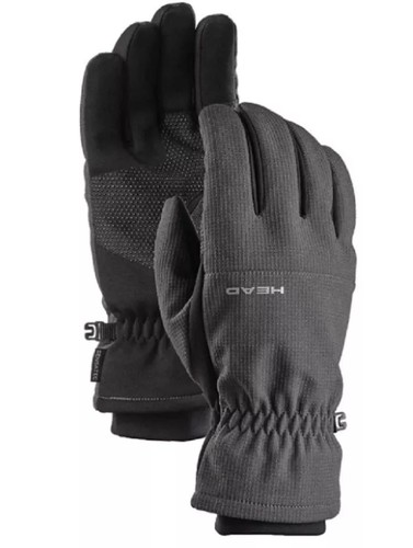 Guantes híbridos impermeables HEAD para hombre 1601703 talla pequeña compatibles con pantalla táctil - Imagen 2 de 4