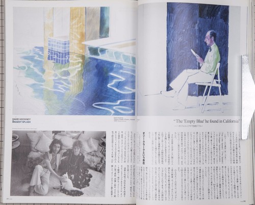 DAVID HOCKNEY JIL SANDER RAF SIMONS BRIGHT & LIGHT Japanese Magazine HUgE 2008 - Picture 8 of 12