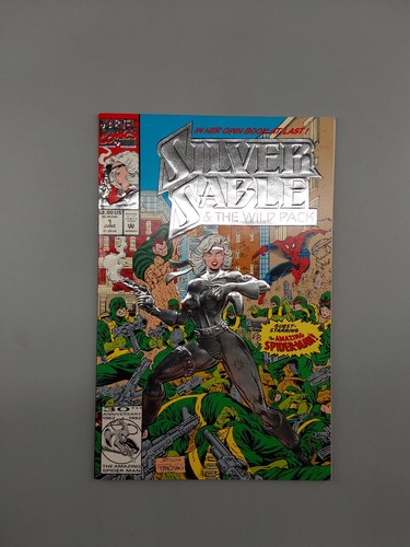 Silver Sable & The Wild Pack Lot #1 2 3 4 Marvel Comics #1 Signed Steven Butler - Picture 2 of 12