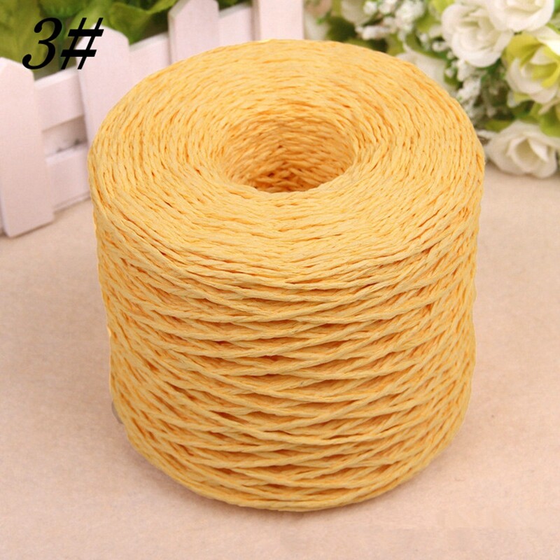Raffia Straw Rope Organic Hat Yarn 200 Yards Paper Raffia Crochet Straw Yarn 2mm eBay