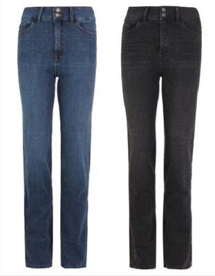 Ex M\u0026S Straight Jeans High Waist Magic 