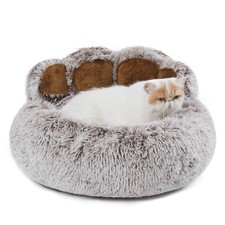 Jiupety Dog Bed with Standing Paws  Upgraded Soothing Paw Dog Bed  Cozy Com...