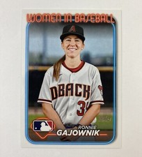 2024 Topps Series 2 Women In Baseball Ronnie Gajownik WIB-3