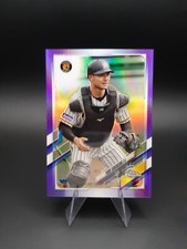 2021 Chrome NPB Nippon Professional Baseball Purple Refractor /299 Yuki Sakaeda