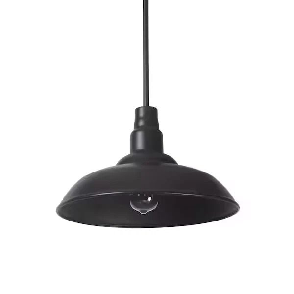 Home Decorators HDP99215BRN 14" Brown Outdoor Mini Pendant Light - Image 2 of 4