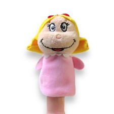 Aurora Dr. Seuss Grinch Finger Puppet Plush Cindy Lou Who