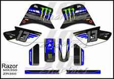 Razor MX350 graphics kit decals THICK AND HIGH GLOSS