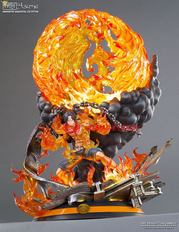 ワンピース ONE PIECE Tsume art ポートガス・D・エース Hot 1/7 TSUME HQS Series ONE PIECE Portgas·D·Ace Statue