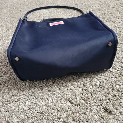 Kate Spade 2WAY Shoulder Handbag Navy Blue Nylon Women - Picture 4 of 11