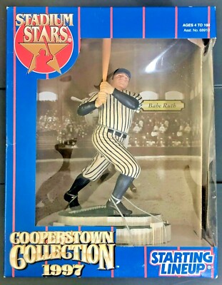 BABE RUTH, 1997 Kenner Baseball SLU Starting Lineup Stadium Stars