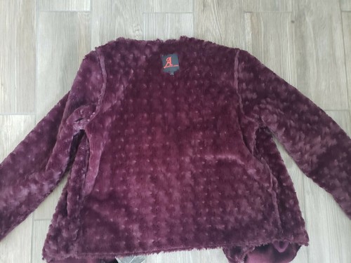 Nwt Adrienne Landau Faux Fur Open Front Coat in Medium - Picture 5 of 12
