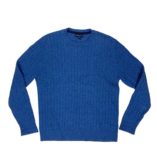 Men's Vintage 90s Lands End Cotton Sweater SzM MADE IN USA | eBay