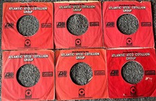 Lot of 6x ATLANTIC/ATCO/COTILLION GROUP 7" 1970s 45rpm sleeves