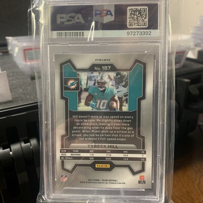 2023 Panini Prizm - Tyreek Hill #187 Lazer Prizm for sale