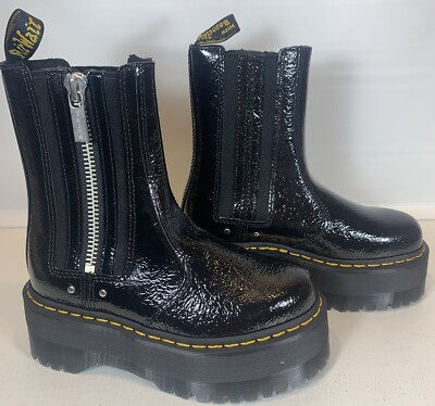 Martens 2976 MAX DISTRESSED PATENT CHELSEA