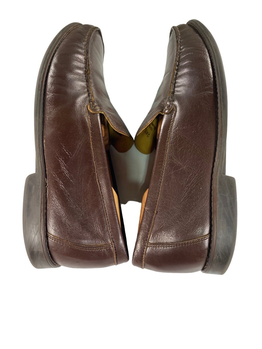 Giorgio Brutini Mens Brown Leather Slip On Loafer Size 8 M  display picture 3