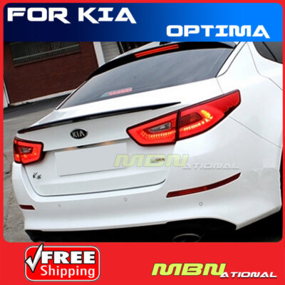Painted Spoiler For 2014+ Kia Optima ABS Rear Trunk STM SATIN METAL METALLIC