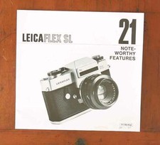 LEITZ LEICAFLEX SL SALES BROCHURE/49836