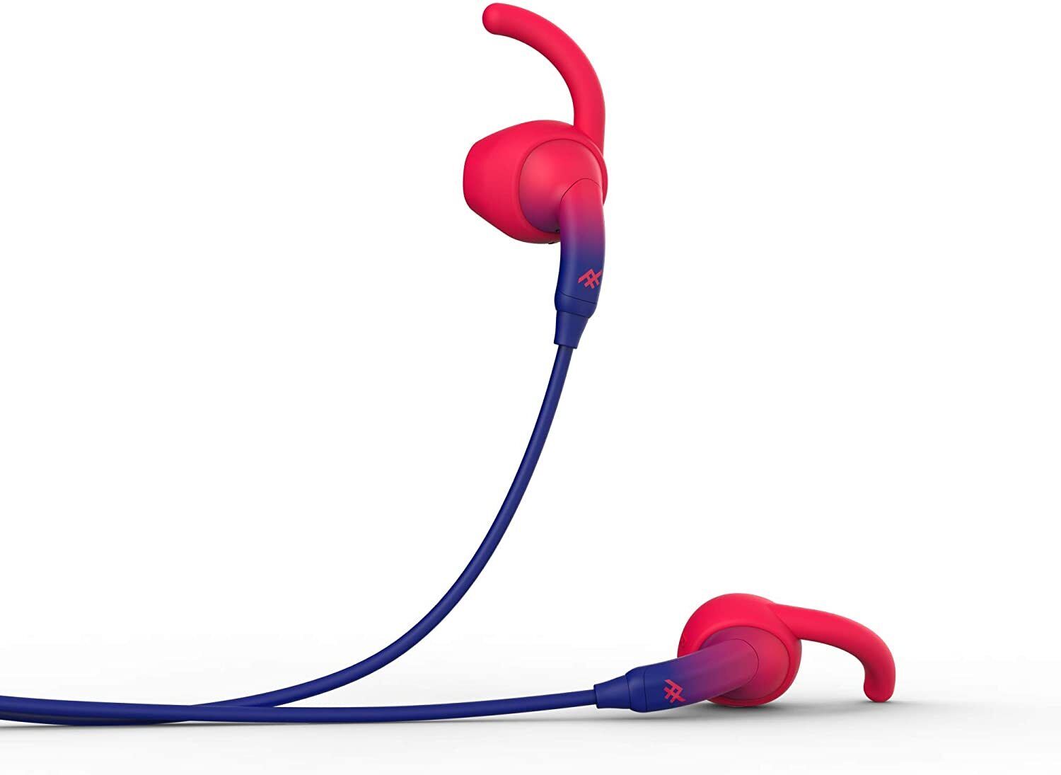 iFrogz Kopfhörer InEar Headset Bluetooth Earbud-Sound Hub Mikrofon Tone-FG blau
