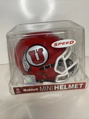 Utah Utes Riddell Speed Mini Helmet Riddell NCAA Licensed Brand New! - Image 1 of 4