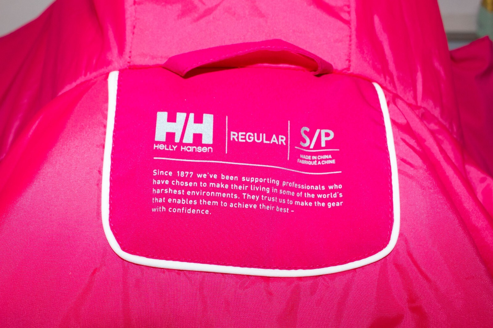 HELLY HANSEN Ski Jacket Pink Primaloft Insulated HellyTech Performance