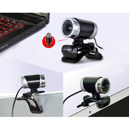 Ordinateur Caméra Vidéo 720P Caméra Webcam Enseignement Webcam - Afbeelding 2 van 12
