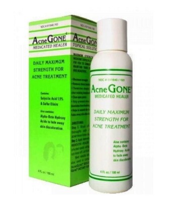 Acne Gone Medicated Toner For Acne Treatment 4 Fl. Oz