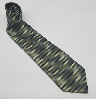 Grateful Dead Bertha 8th Set 100% Silk Neck Tie Green 1990s Vintage