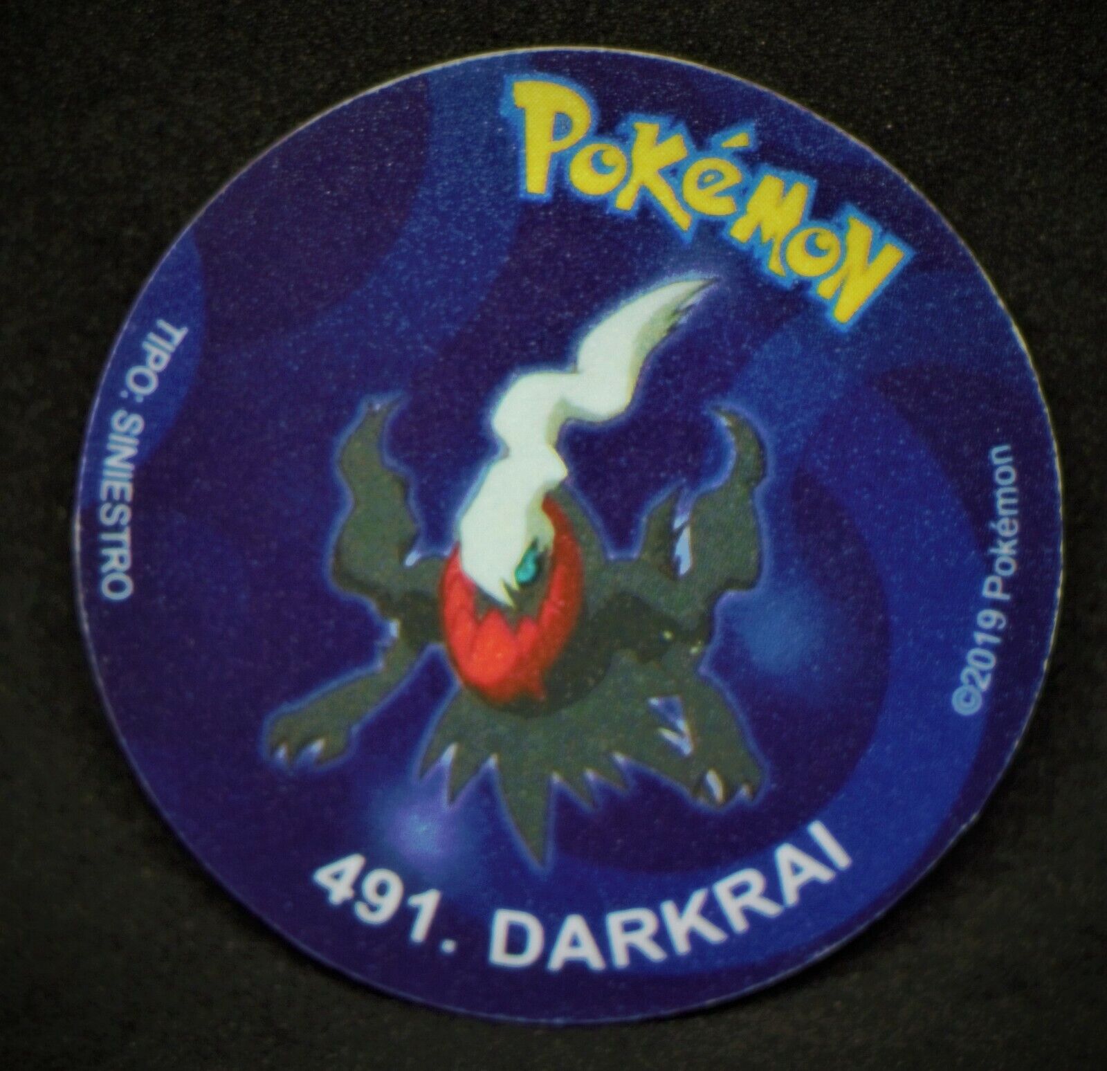 TAZO POKEMON DKV #489 PHIONE 2019 Sinnoh PERU South America Pogs