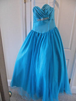 Abschlussball, Brautjungfer, Ballkleid Hochzeit, Kleid von Amanda Wyatt Gr. 8