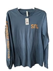 SNL Size Medium Logo Saturday Night Live New York  TV Show LS T-shirt