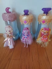 Magic Mixies Pixlings Lot Of 3 Angelica The Shinning Angel Flitta Unia Dolls