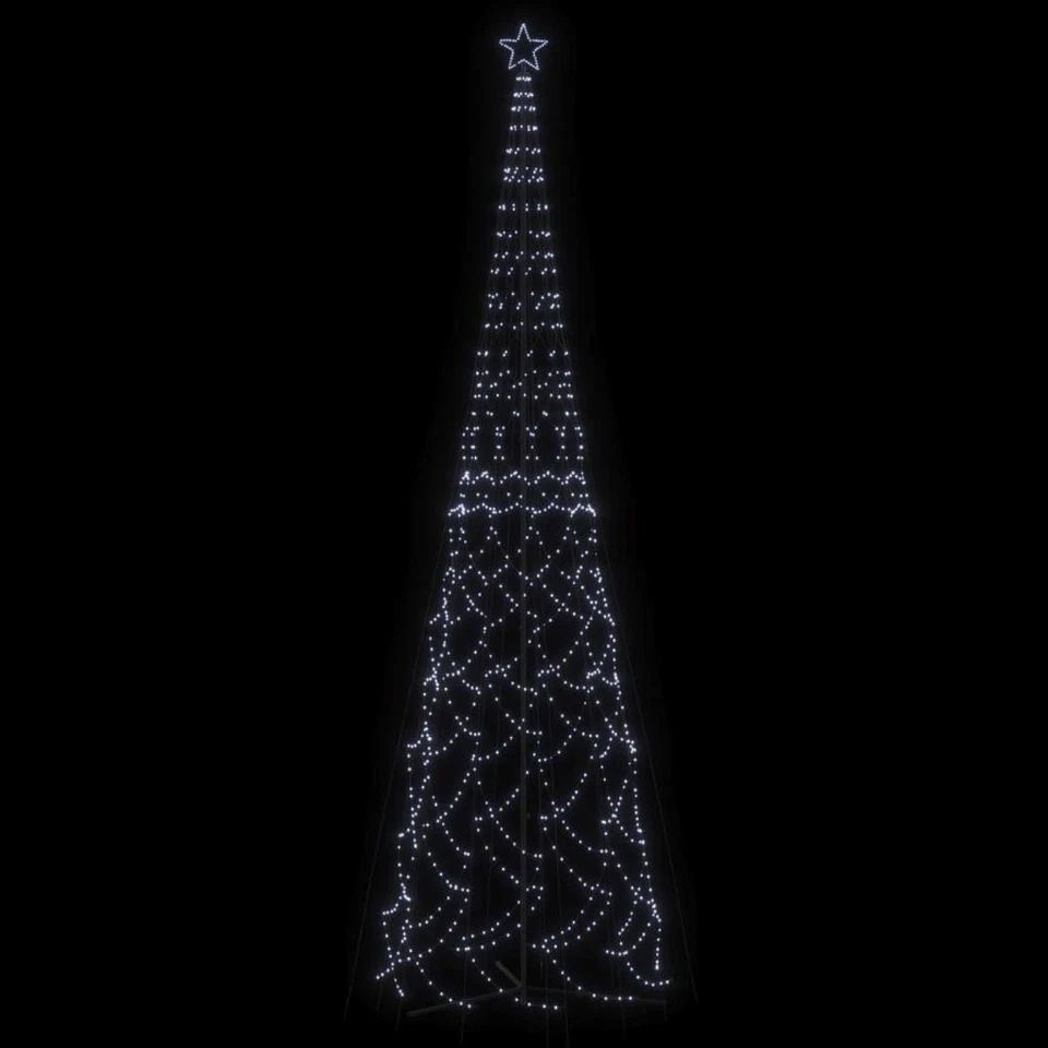 Árbol de cono de Navidad extra grande de 26 pies con luz de árbol de Navidad de 3000 LED Foto 3 de 4