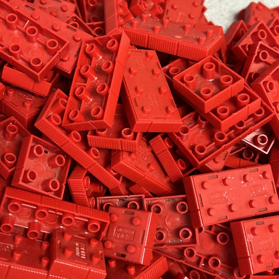Vintage American Bricks Halsam Elgo Plastic Building Blocks 1950s - 294 ...