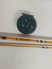 Heddon DAISY No. #320 Fly Reel Circa-1958 +Wright McGill 8 1/2 No.MNBSF-85 Rod