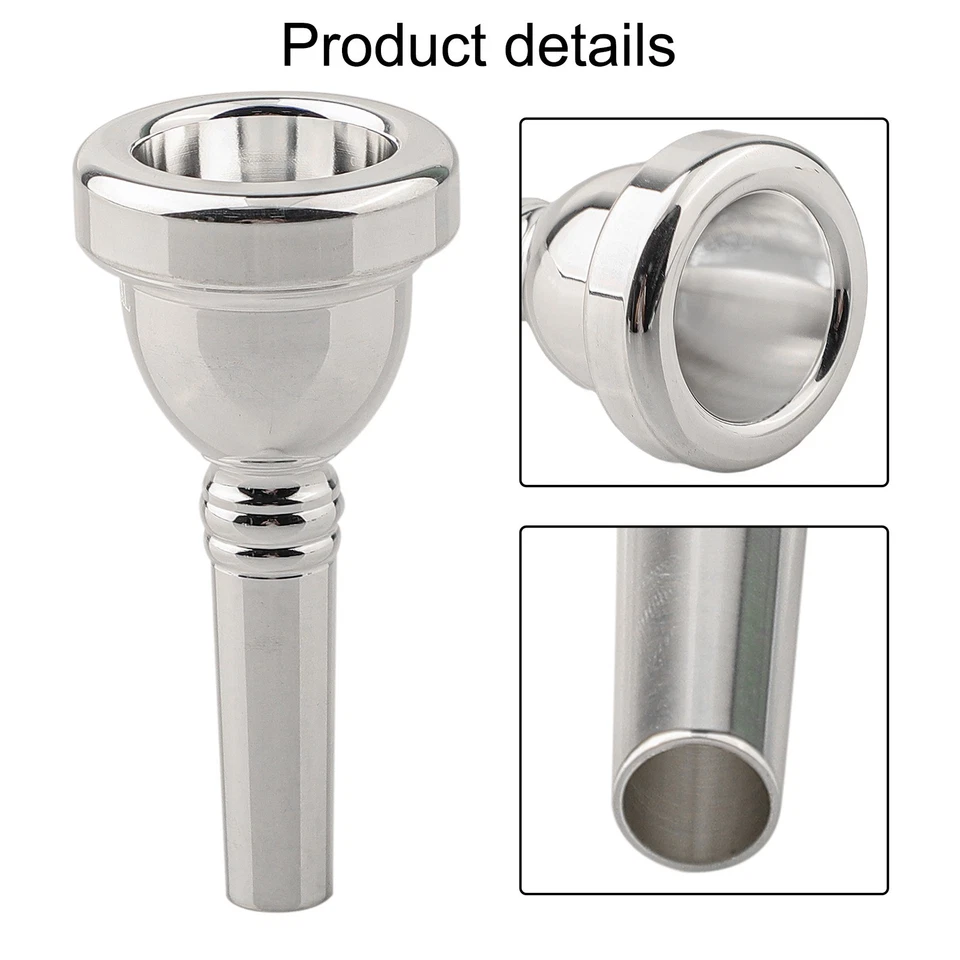 6 1/2AL Mouthpiece Brass Trombone Mouthpiece Customer Satisfaction Lightweight - Image 4 of 4