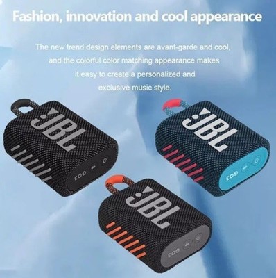 JBL Go3 Tragbarer Bluetooth Wasserdichter Lautsprecher Kabellos Mini Outdoor Kanone NEU