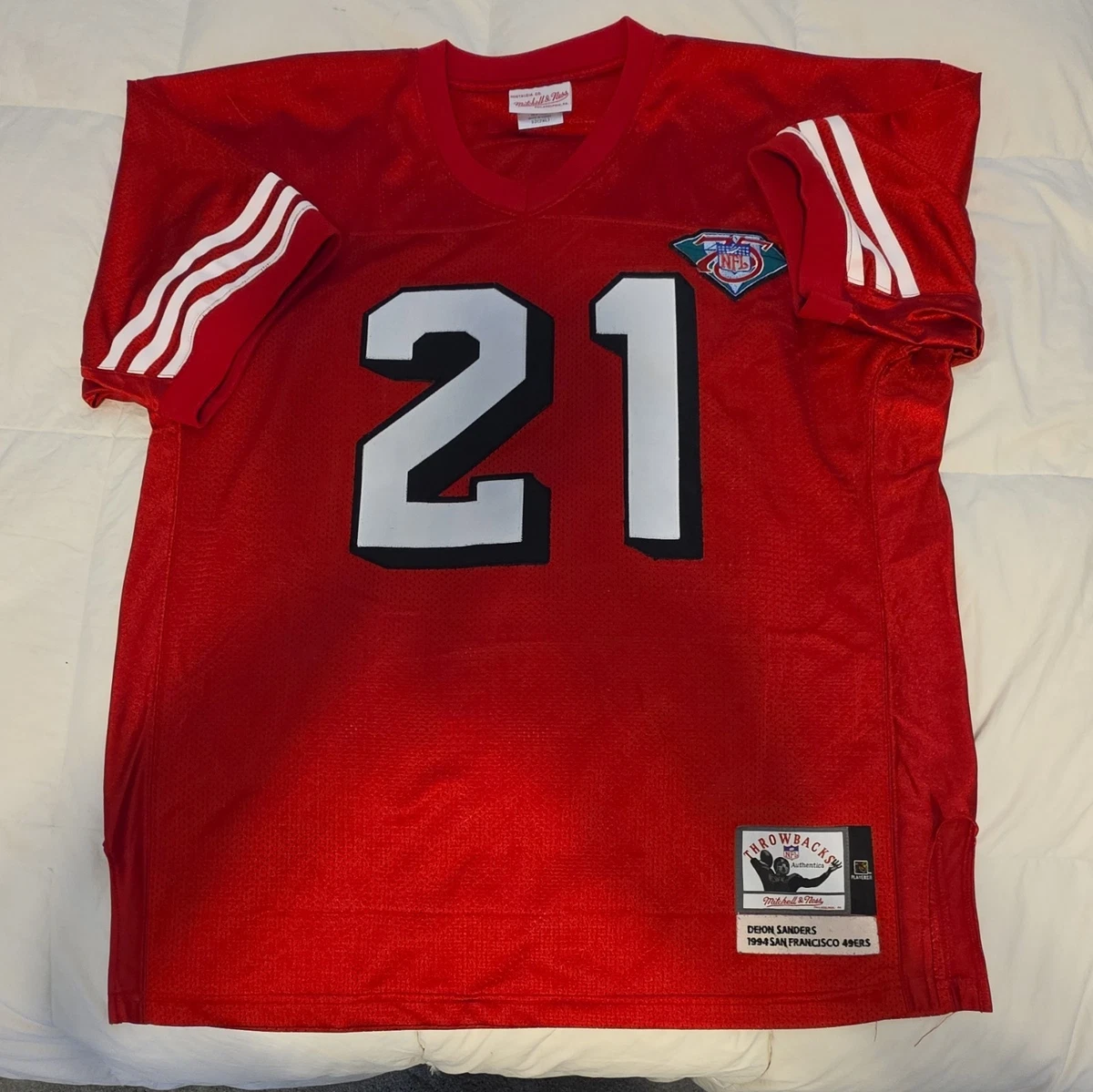 Mitchell & Ness Deion Sanders NFL Jerseys for sale | eBay