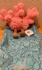 NEW Jellycat Amuseables Coral Plush with tags and dust bag