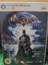 Batman Arkham Asylum - PC Game - Complete With Manual - VGC.