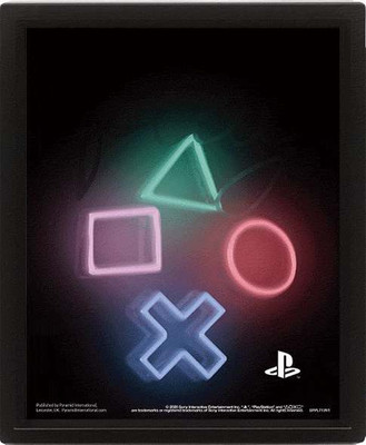 PLAYSTATION-  play poster 3d lenticular