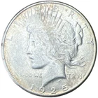 1925 S Peace Silver Dollar NA441