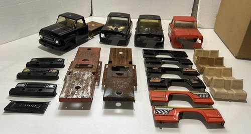 Lot of Tonka Truck Dodge style USED for Parts