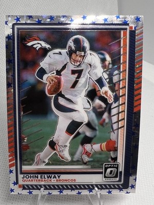 John Elway - 2025 Donruss Optic Blue Stars Emoji SP #171 Broncos Legend