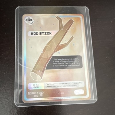 Gorilla Tag Another Axiom Mod Stick SSS Rare Non-Sport Trading Card 2021 #10